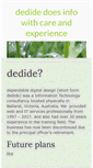 Mobile Screenshot of dedide.info